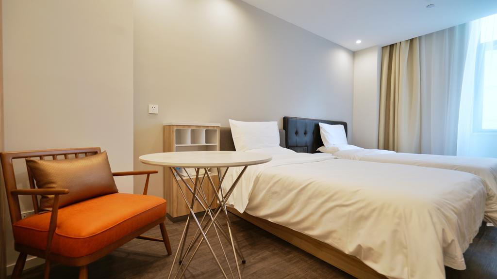 Hanting Premium Hotel Shanghai South Xizang Road Exterior foto