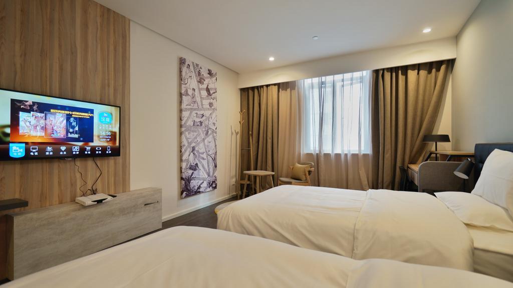 Hanting Premium Hotel Shanghai South Xizang Road Exterior foto